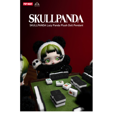 Skullpanda Lazy Panda Vinyl Plush Pop Mart | Suki Market